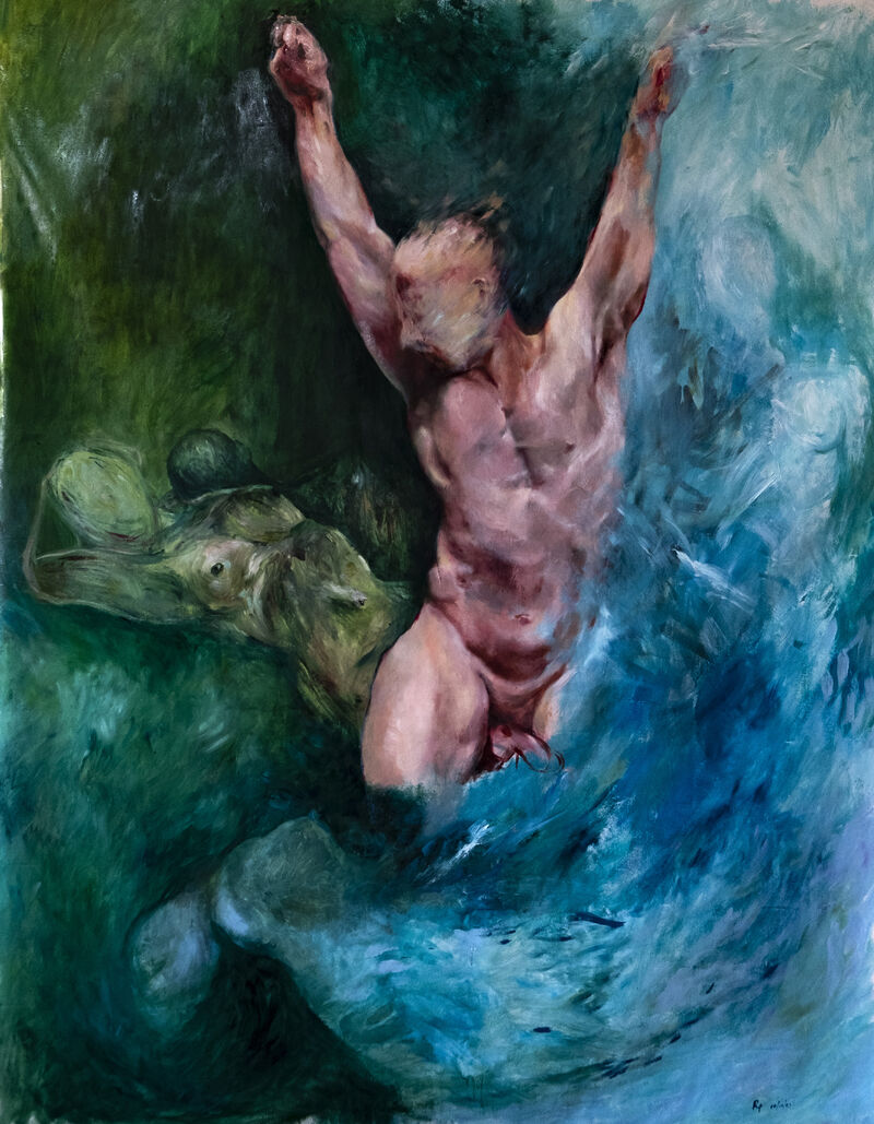 oltre al tuo corpo, c'è un altro corpo - a Paint by Rachele Poli